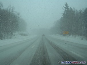 Icy road
