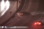 Cars slide, crash on icy Interstate bridge